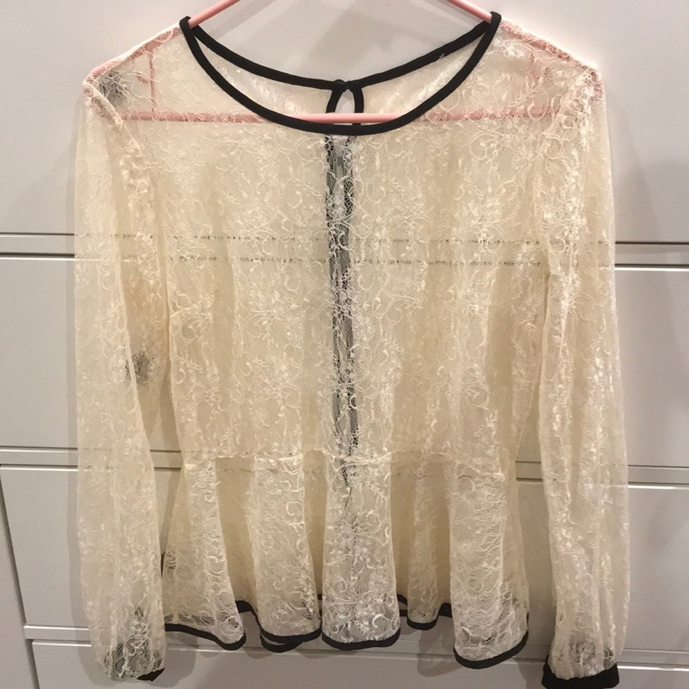 LACE TOP - Picture 1 of 3